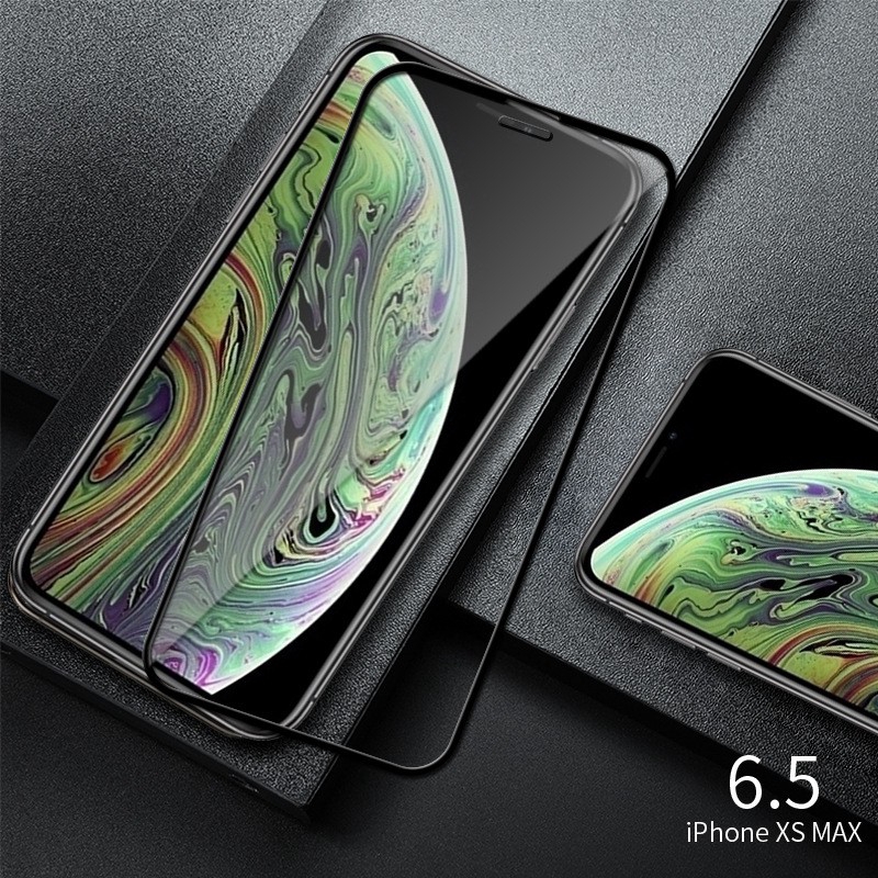 Kính cường lực For iPhone 11 Pro Max X Xs Max Xr 7 8 6 6s Plus 5 5s (Only inclued Tem