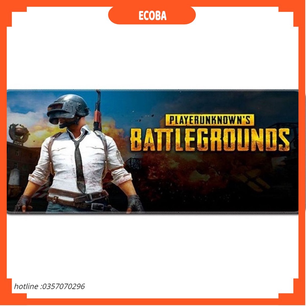 Bàn di chuột lót chuột game cỡ lớn 30*70cm nhiều mẫu giao ngẫu nhiên giá cực rẻ ECOBA