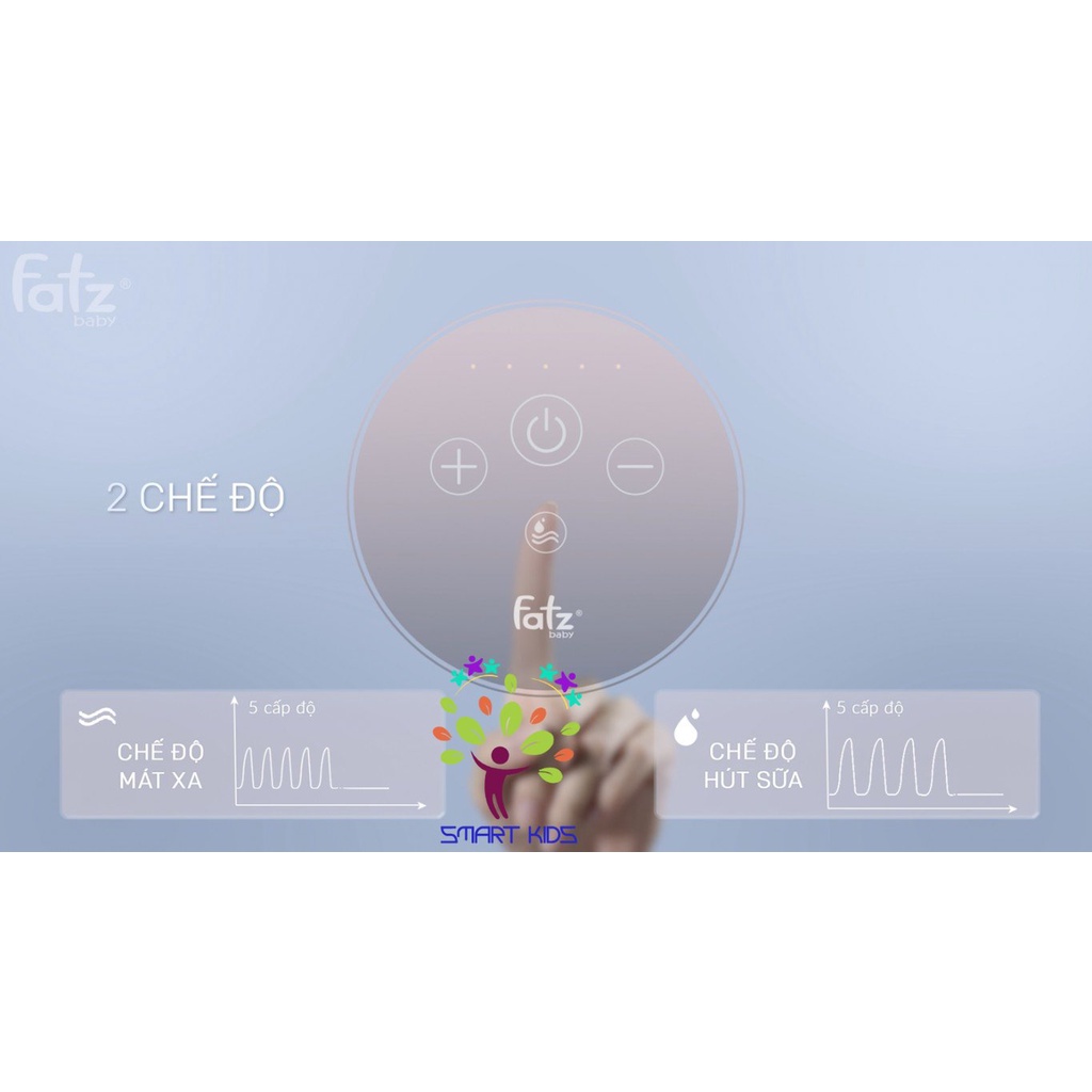 Máy Hút Sữa Điện Rảnh Tay Và Không Dây Freemax 4 Fatz Baby FB1276RH