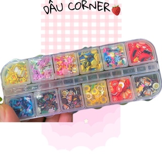 Combo 12 mẫu Charm-Cốm khác nhau