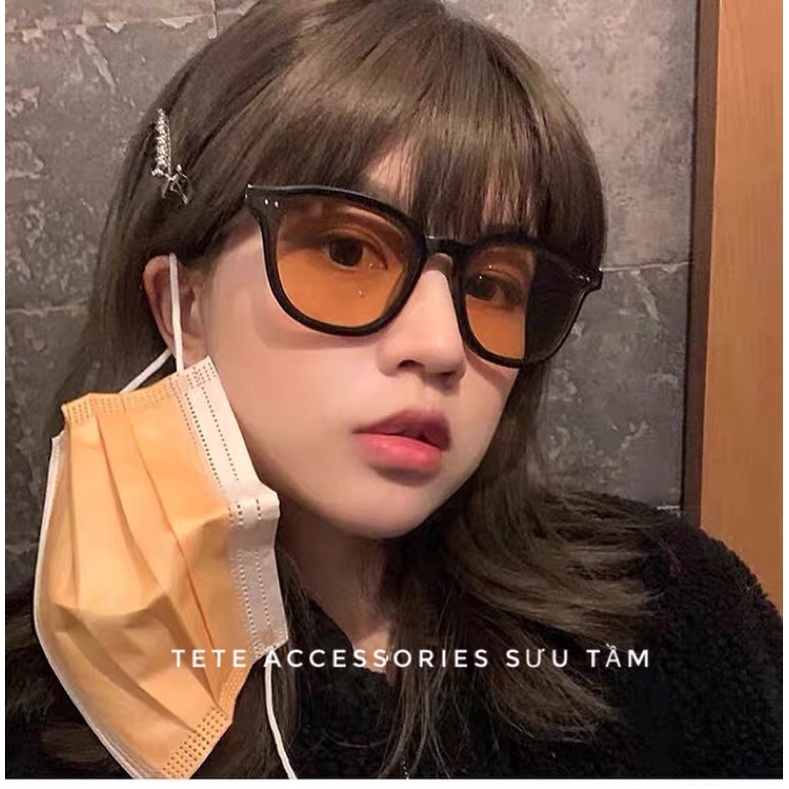 Kính mắt thời trang nam nữ🔻Kính râm màu cam cho nam và nữ