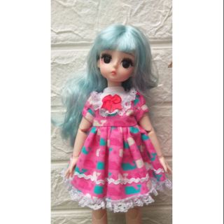 Đầm dành cho bé Baboliy cao 30cm