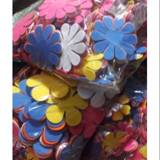 Hoa vải nỉ 7cm 500 bông