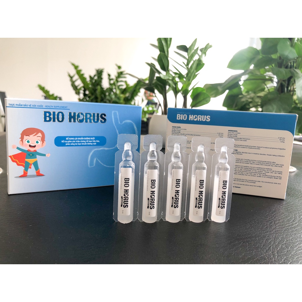 Bào tử lợi khuẩn BIO HORUS - Men vi sinh thế hệ mới cho trẻ biếng ăn, táo bón, chậm lớn