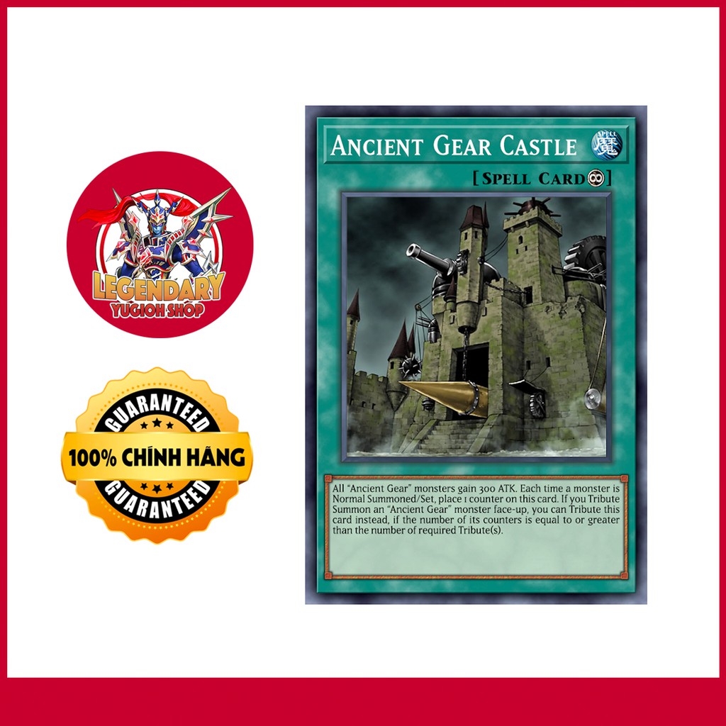 [Thẻ Bài Yugioh Chính Hãng] Ancient Gear Castle