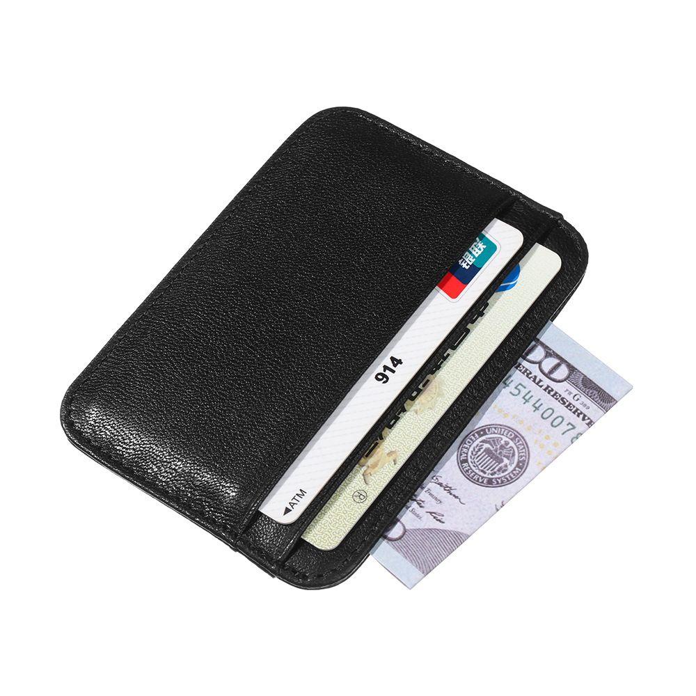 MIH Credit Card Case Soft Leather Slim Wallet
