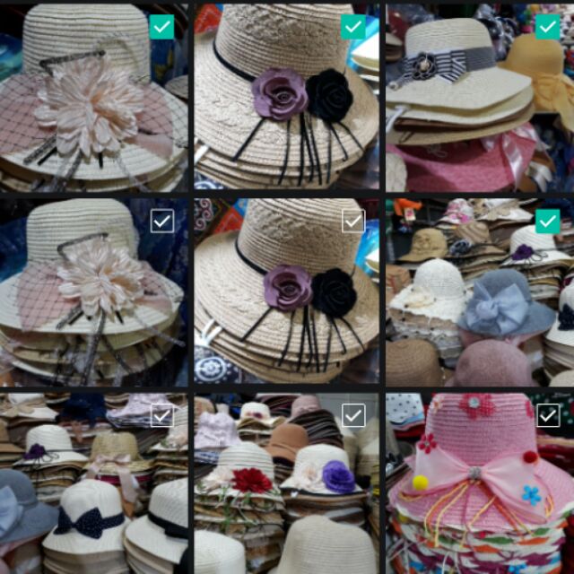 Sỉ 10 mũ vành 350k