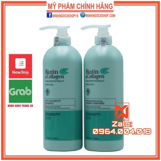 ✅[ BIOTIN ] DẦU GỘI XẢ NGĂN GÀU BIOTIN XANH DƯƠNG - BIOTIN COLLAGEN ANTI DANDRUFF 1000ML CHÍNH HÃNG