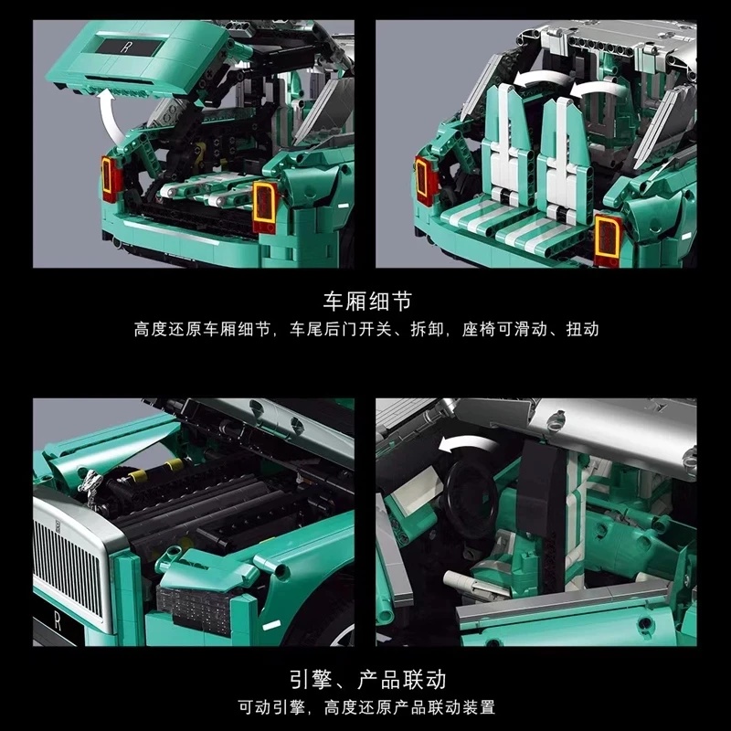 Đồ chơi lắp ráp Lego 18K K93 Rolls-Royce Cullinan siêu sang