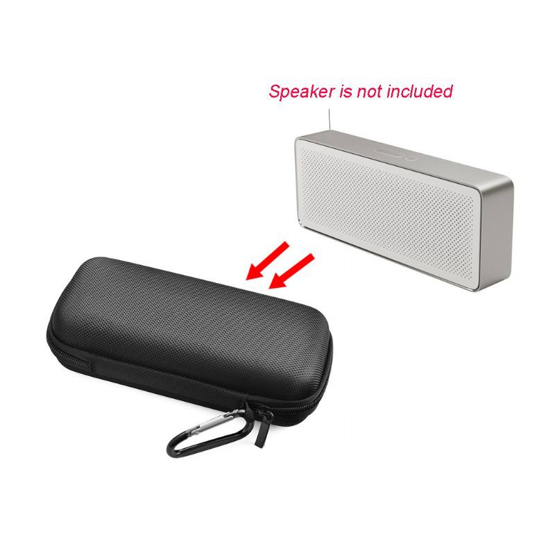 Travel Hard EVA Zipper Case Protective Sleeve Storage Bag Pouch for Xiaomi Mi Bluetooth Speaker and cable