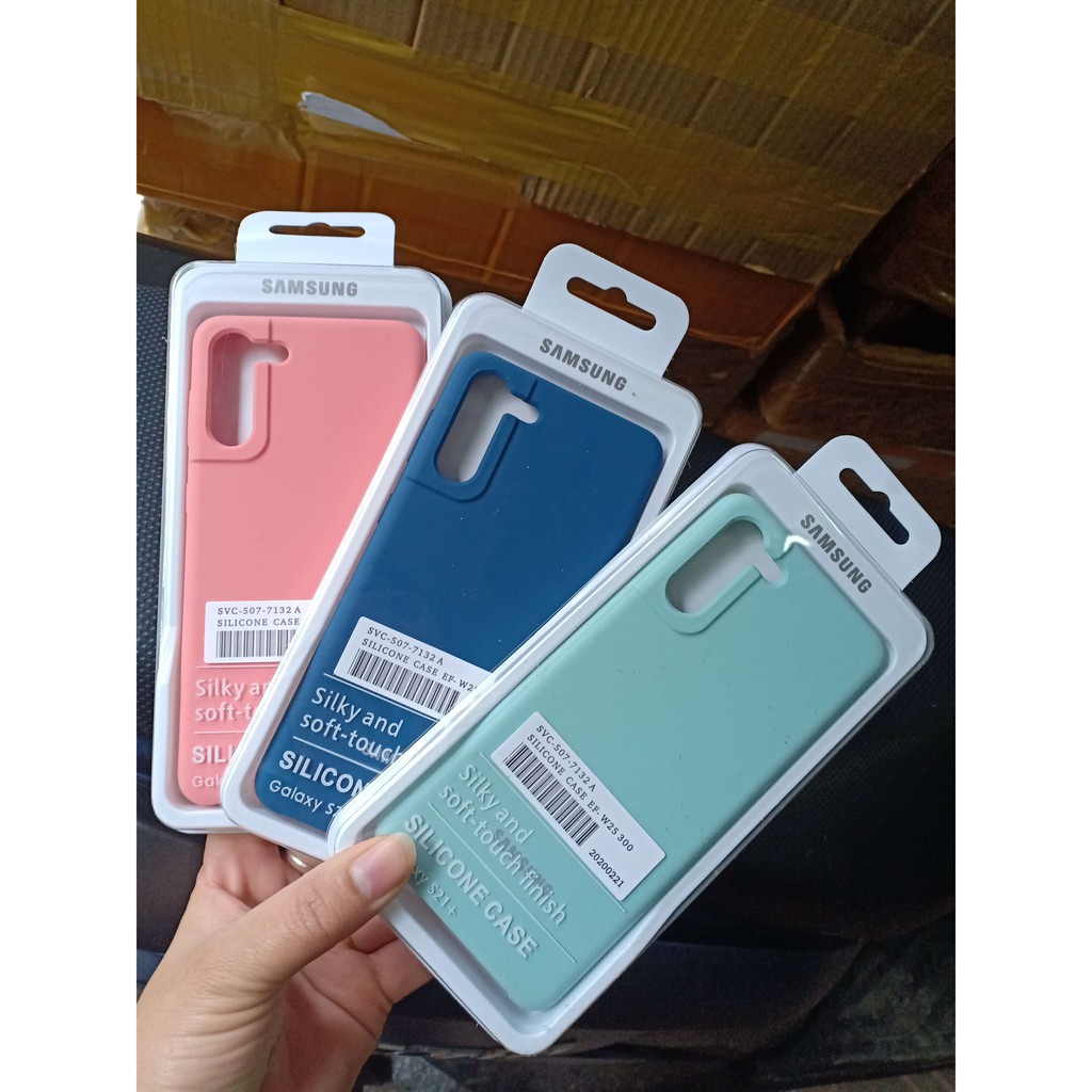 Ốp lưng chống bám bẩn nót nỉ Samsung S21, S21 Plus, S21 Ultra Nhiều màu