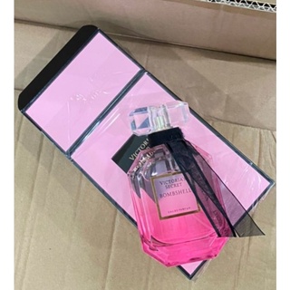 Mẫu mới nước hoa vic to hồng nhạt nơ đen như ảnh 100ml