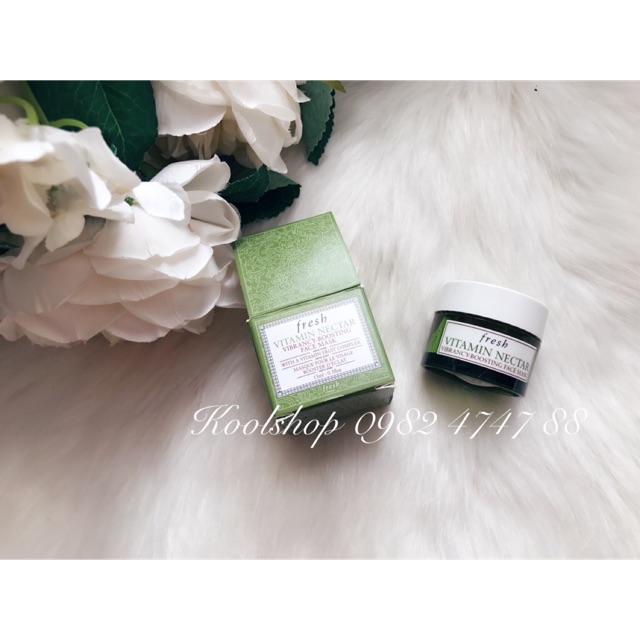 ☘️MINI 7ml☘️Mặt nạ Fresh Vitamin Nectar Vibrancy-Boosting Face