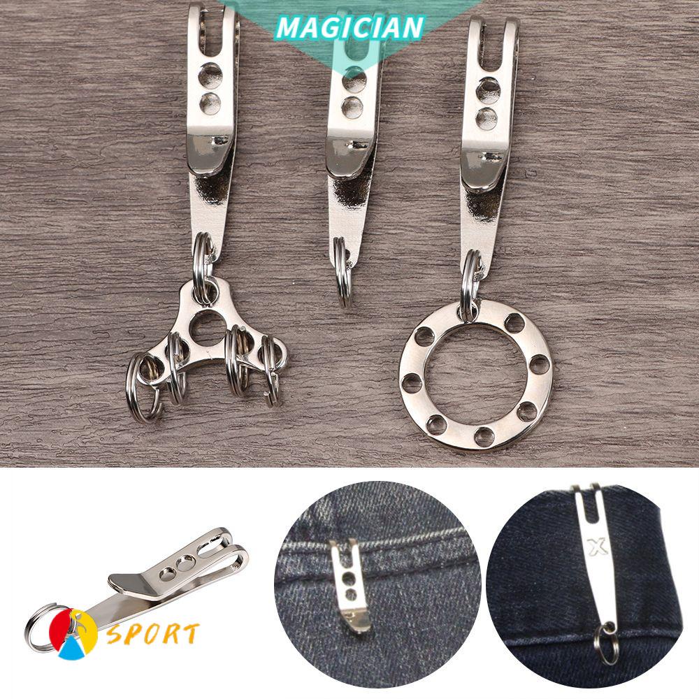 Móc treo chìa khóa bằng thép không gỉ 301 cao cấp