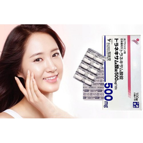 Viên uống giảm nám trắng da hãng Yd Tranexamic Acid 500mg