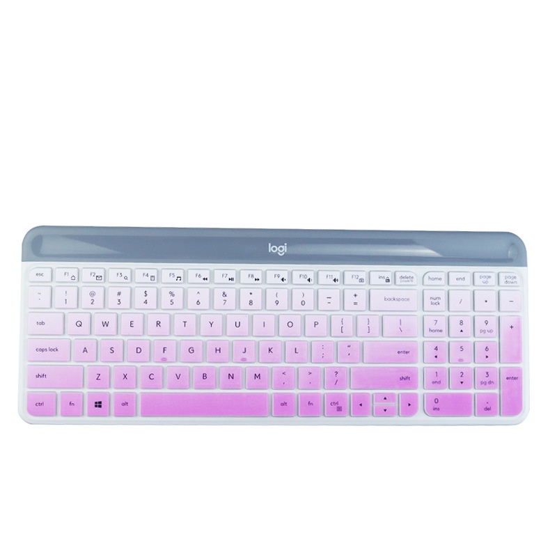 Miếng Dán Bảo Vệ Bàn Phím Logitech K580 Mk470 Bằng Silicon Siêu Mỏng Chống Thấm Nước Và Bụi Bẩn