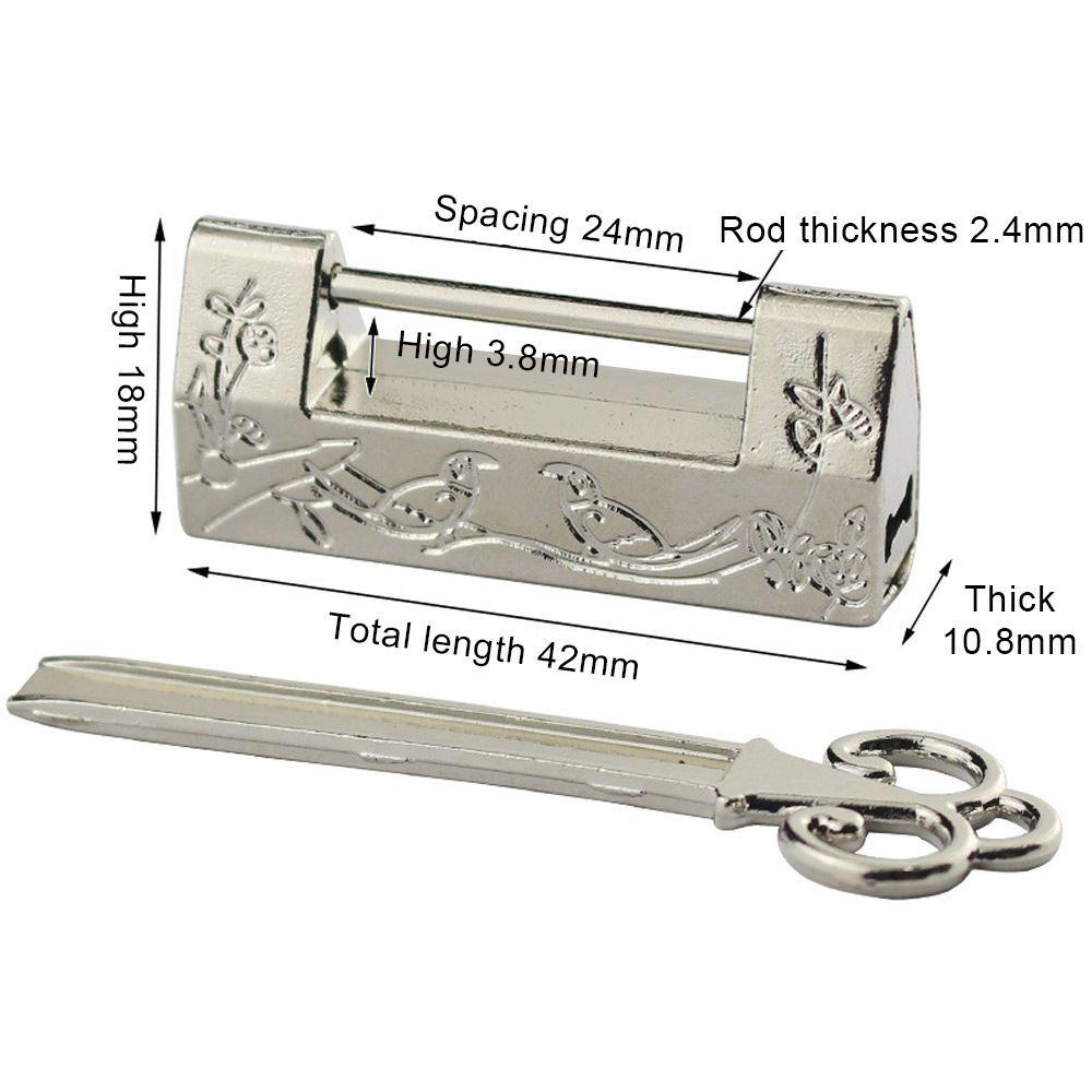 YNATURAL Ổ Khóa Va Li Phong Cách Cổ Điển