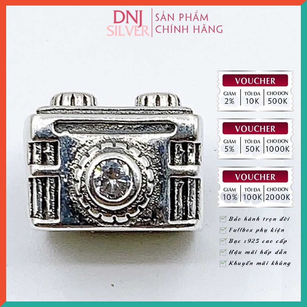 [Hàng cao cấp] Vòng tay bạc 925 cao cấp - Vòng tay charm bạc Engagement Memory, mẫu vòng tay kỷ niệm cầu hôn - DNB027