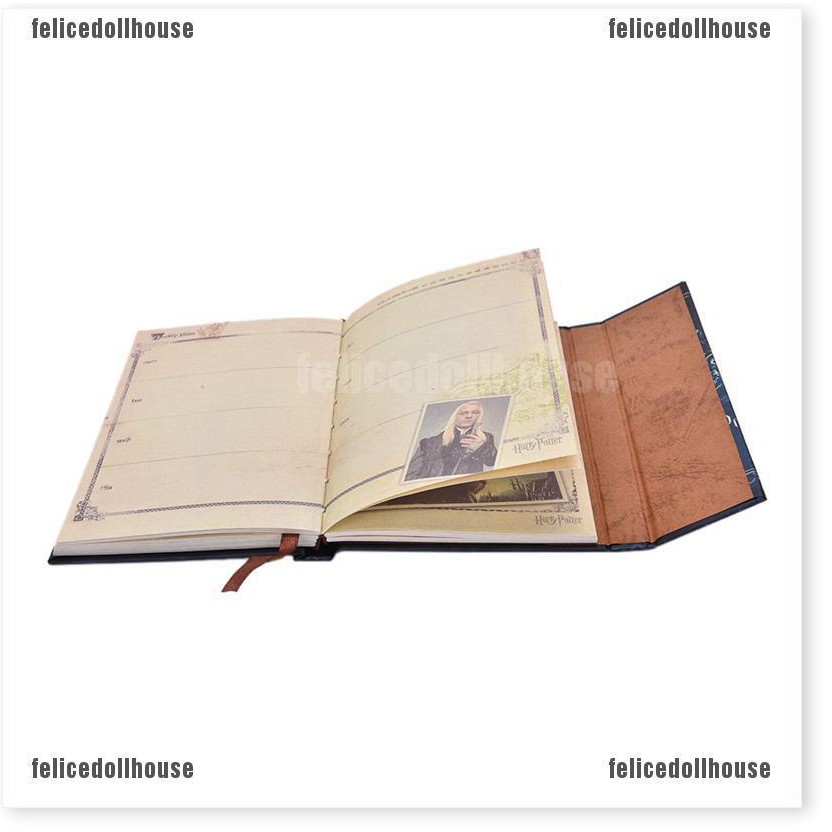 Sổ tay ghi chép kế hoạch / lịch trình / nhật ký in hình bìa chủ đề Harry Potter
