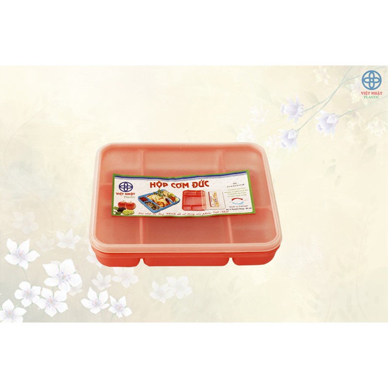 Hộp Cơm Đức 6482 5 Ngăn Nhựa PP Nguyên Sinh