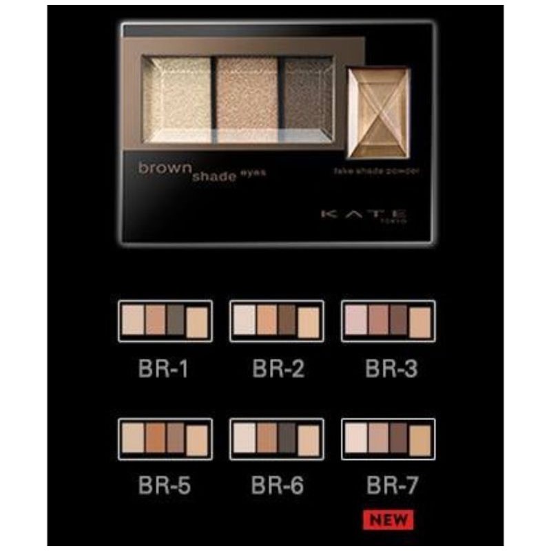 Phấn mắt 4 màu Kate brown shade eyes