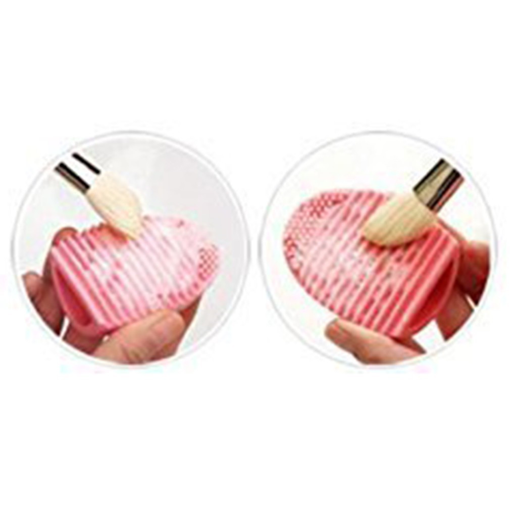 Bàn chải Silicone vệ sinh cọ trang điểm