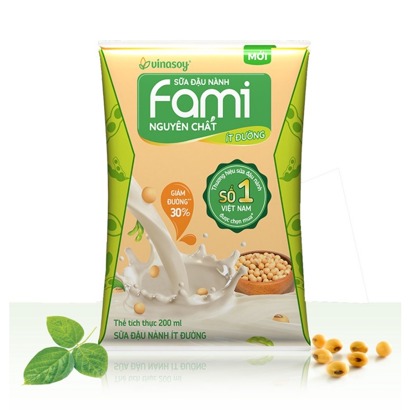 Combo 5 túi Sữa Fami 200ml