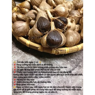[400gr TỎI ĐEN NHÀ LÀM] LÊN MEN TỰ NHIÊN