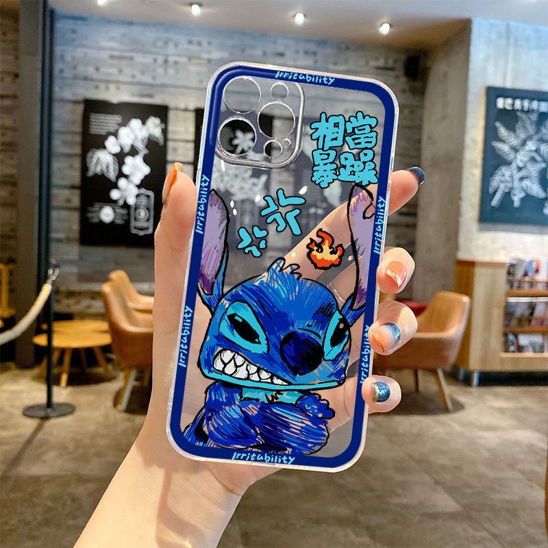 Ốp Điện Thoại Tpu Mềm Chống Sốc In Hình Stitch Cho iPhone 11 12 13 pro max XS X XR XSMax 7 8 6 6s plus SE 2020