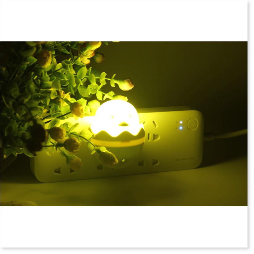 Đèn ngủ  ✳️ Đèn ngủ hình con gà siêu đáng yêu, tính năng cảm biến tự động bật tắt theo ánh sáng, dễ thương  5170