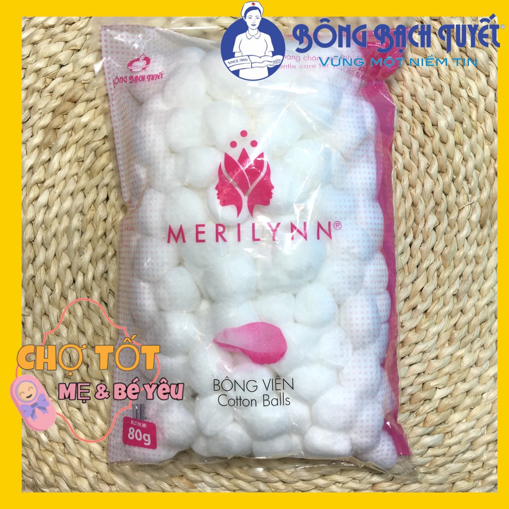 BÔNG GÒN VIÊN BẠCH TUYẾT 100GR