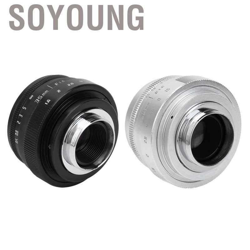 [Hàng tồn kho] Ống Kính 35mm F1.6 Cho Máy Ảnh Sony Nex M4 / 3 Fujifilm Fx