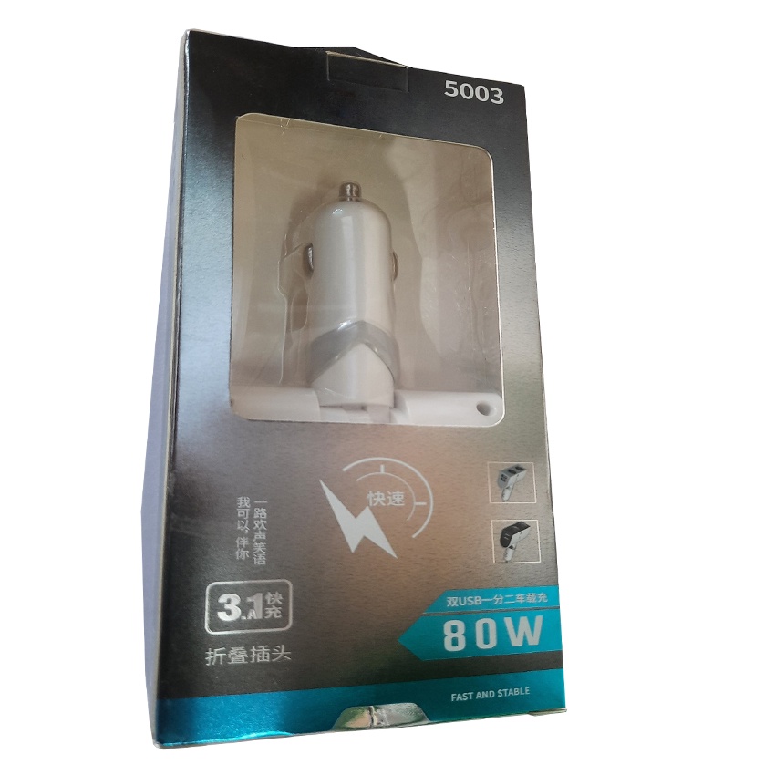 BỘ CHIA TẨU SẠC Ô TÔ 2 LỖ + 2 USB