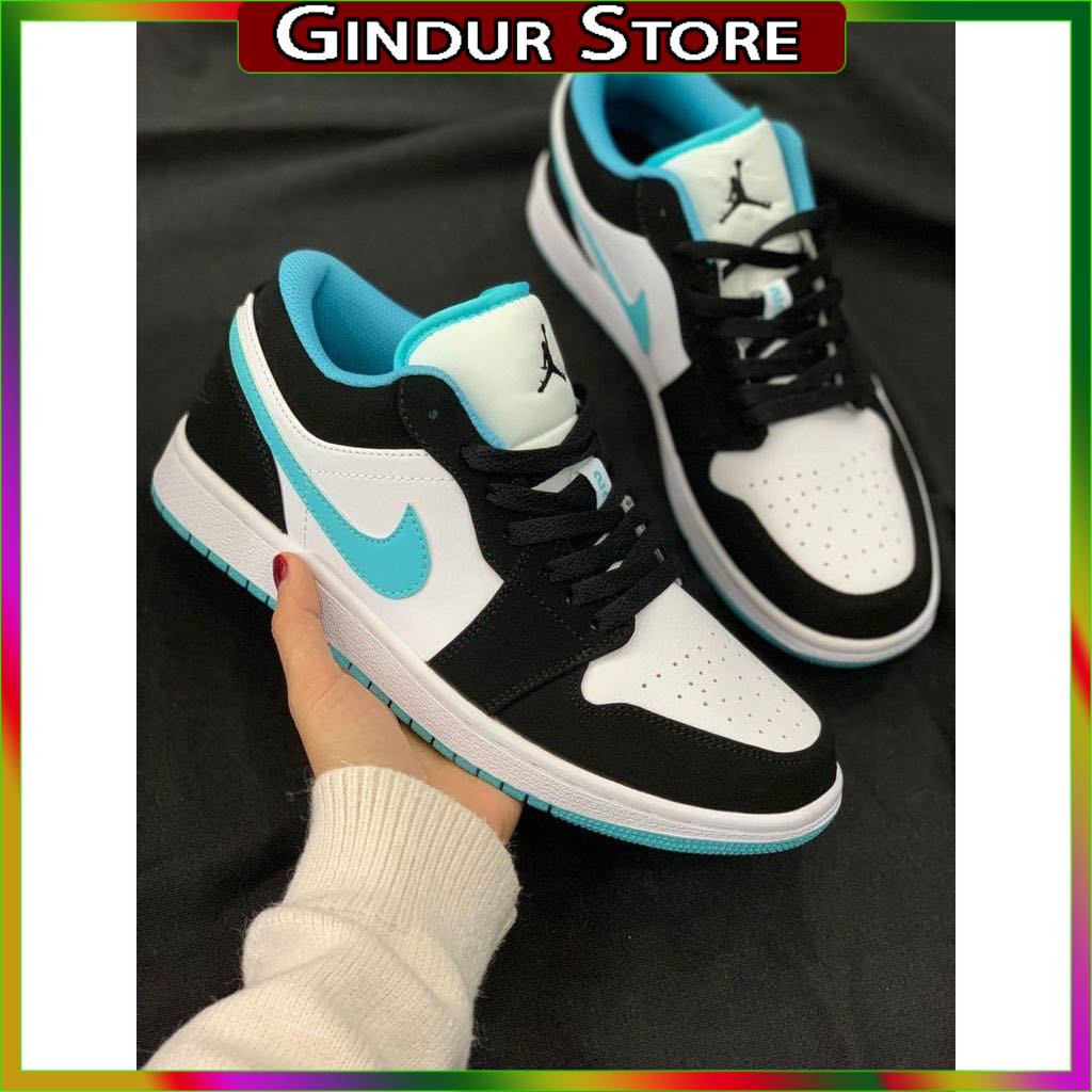 Giày 𝐉𝐨𝐫𝐝𝐚𝐧 1 low Panda màu đen trắng nam nữ, Giày sneaker JD 1 Panda cổ thấp bản đẹp 2022