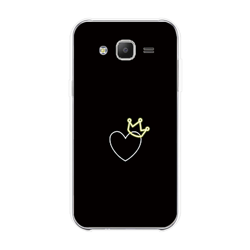 Ốp điện thoại TPU mềm màu đen cho Samsung Galaxy J3 J5 J7 2015 2016
