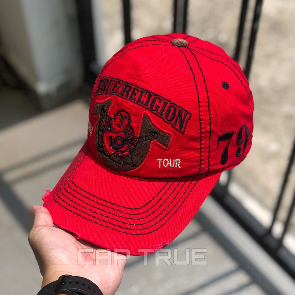 ]Mũ Lưỡi Trai Thời Trang  Nam Nữ - Nón Ông Địa TRUE RELIGION Địa 79 U