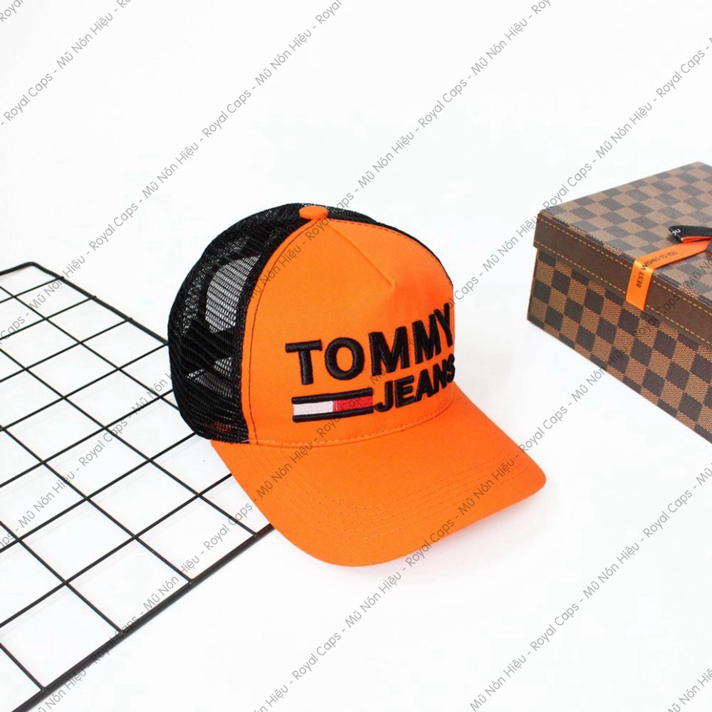 Mũ Lưỡi Trai Nón Lưỡi Trai Lưới Nam Nữ tommy hilfiger Vải Kaki Nón Kết - Royal Caps