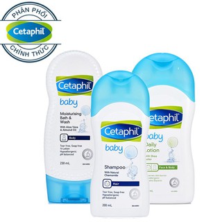 Sữa Tắm Gội Cetaphil Chăm Sóc Da An Toàn Dành Cho Bé (Cetaphil Chính Hãng)