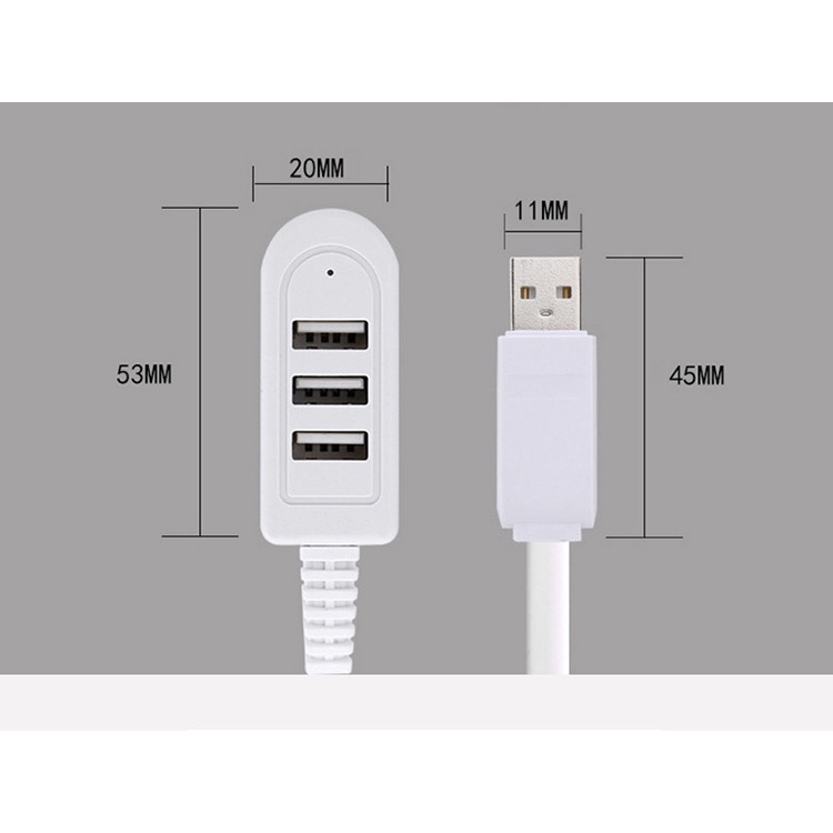 Bộ chia mở rộng USB 3.0 thông minh tốc độ cao [CHẤT]