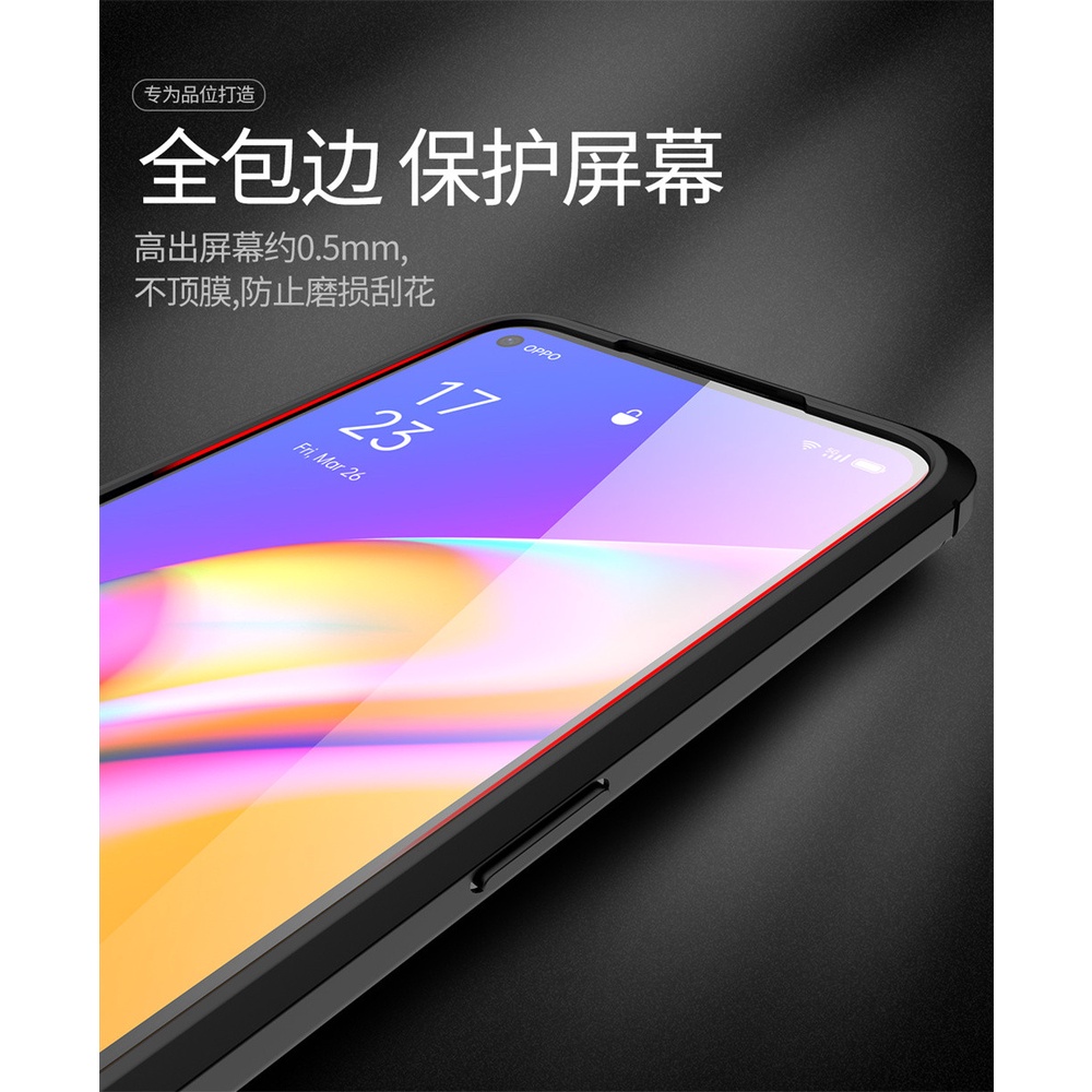Ốp điện thoại da chống sốc siêu bền dành cho Oppo Reno 6 Reno6 4g 5g Reno 6 Pro Plus 6pro + 6z 6 Z 2021