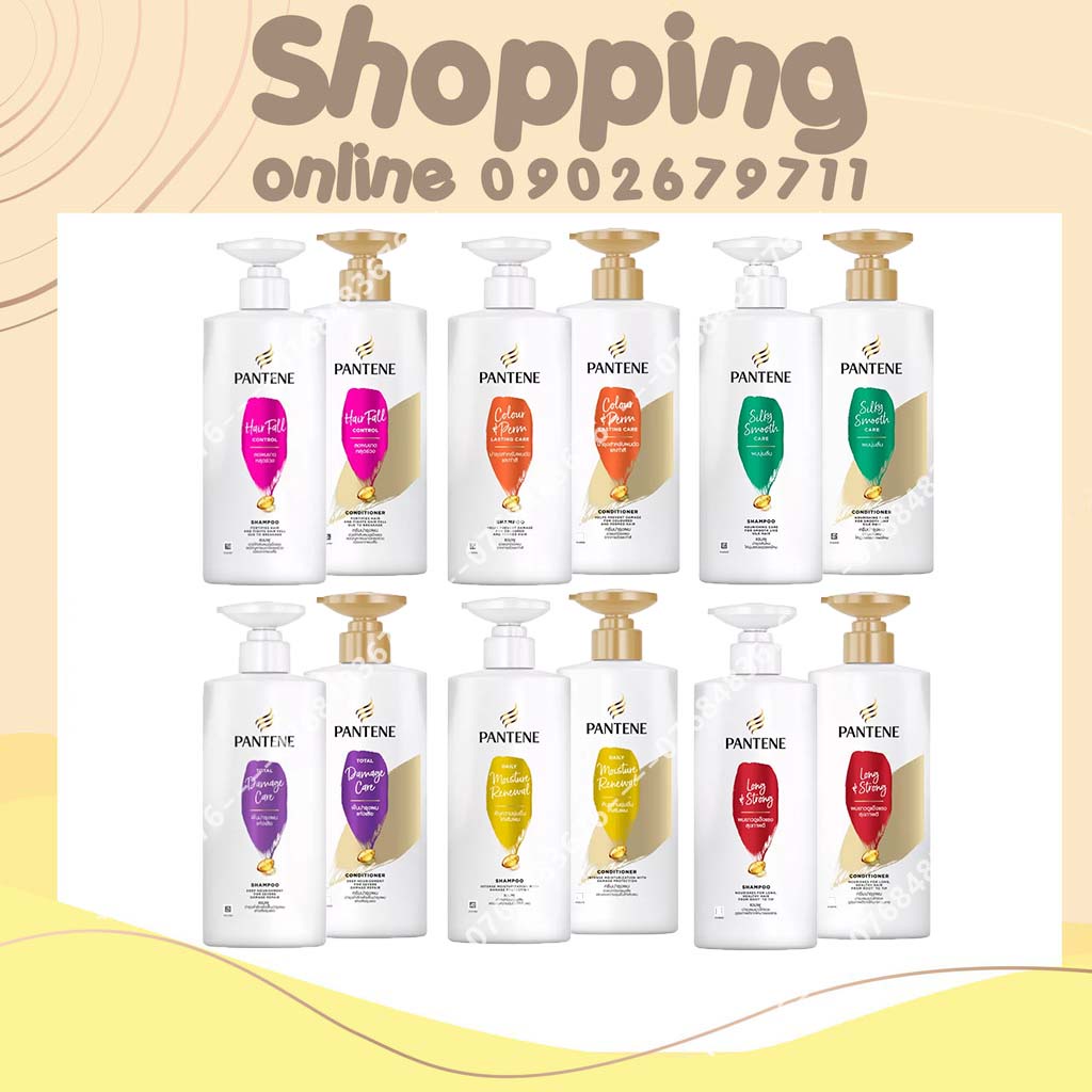 Dầu gội-dầu xả PANTENE 380ml - 410ml