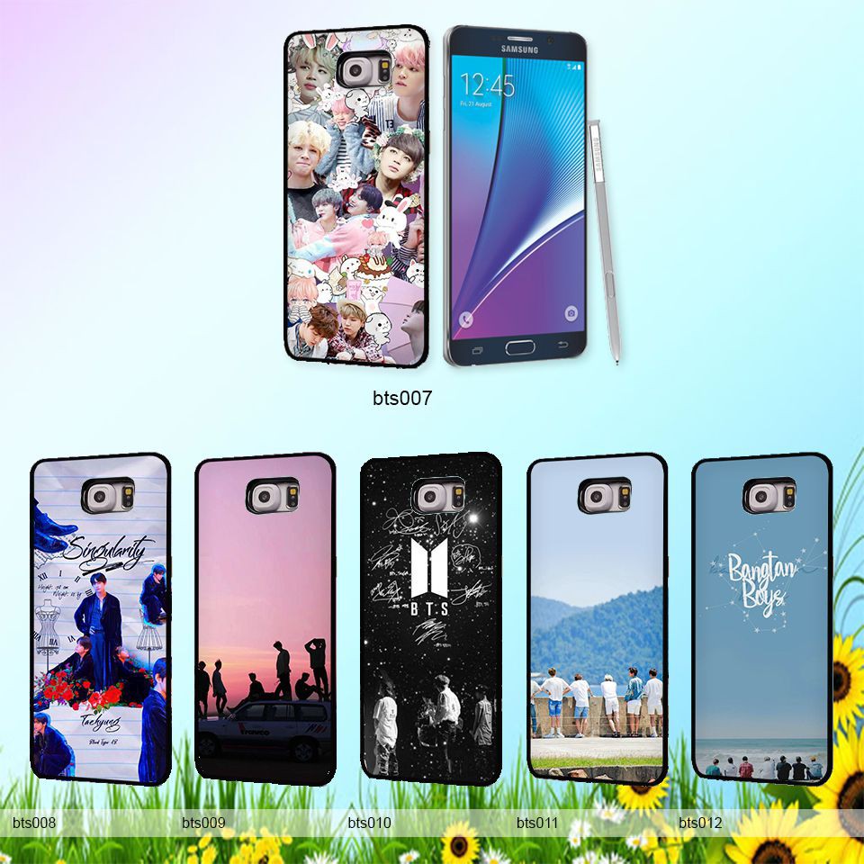 Ốp dẻo Samsung Note 5 hình BTS - bts002