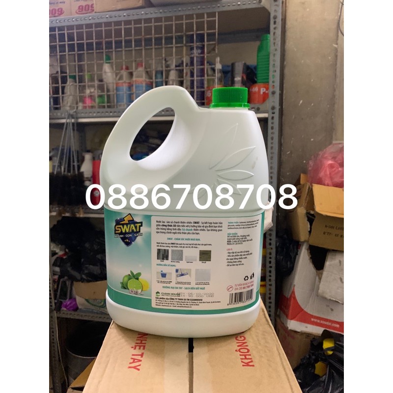 Lau sàn Swat hương sã chanh