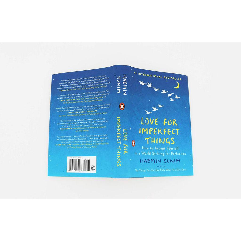 Sách - Love for Imperfect Things : How to Accept Yourself in a World Striving by Haemin Sunim (US edition, hardcover)