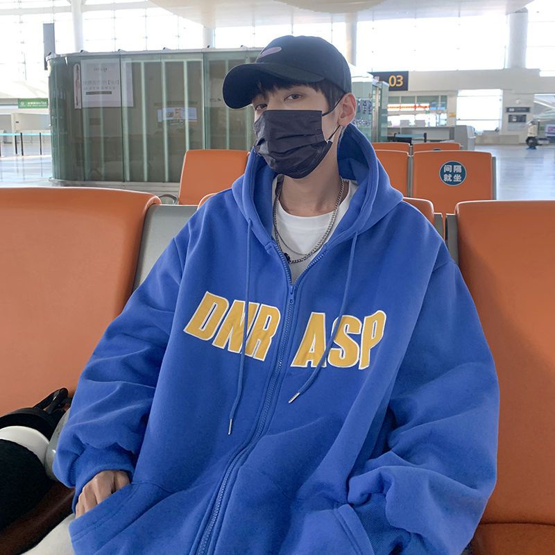 Áo Hoodie Dáng Rộng Thời Trang Hongkong Cá Tính Dành Cho Nam