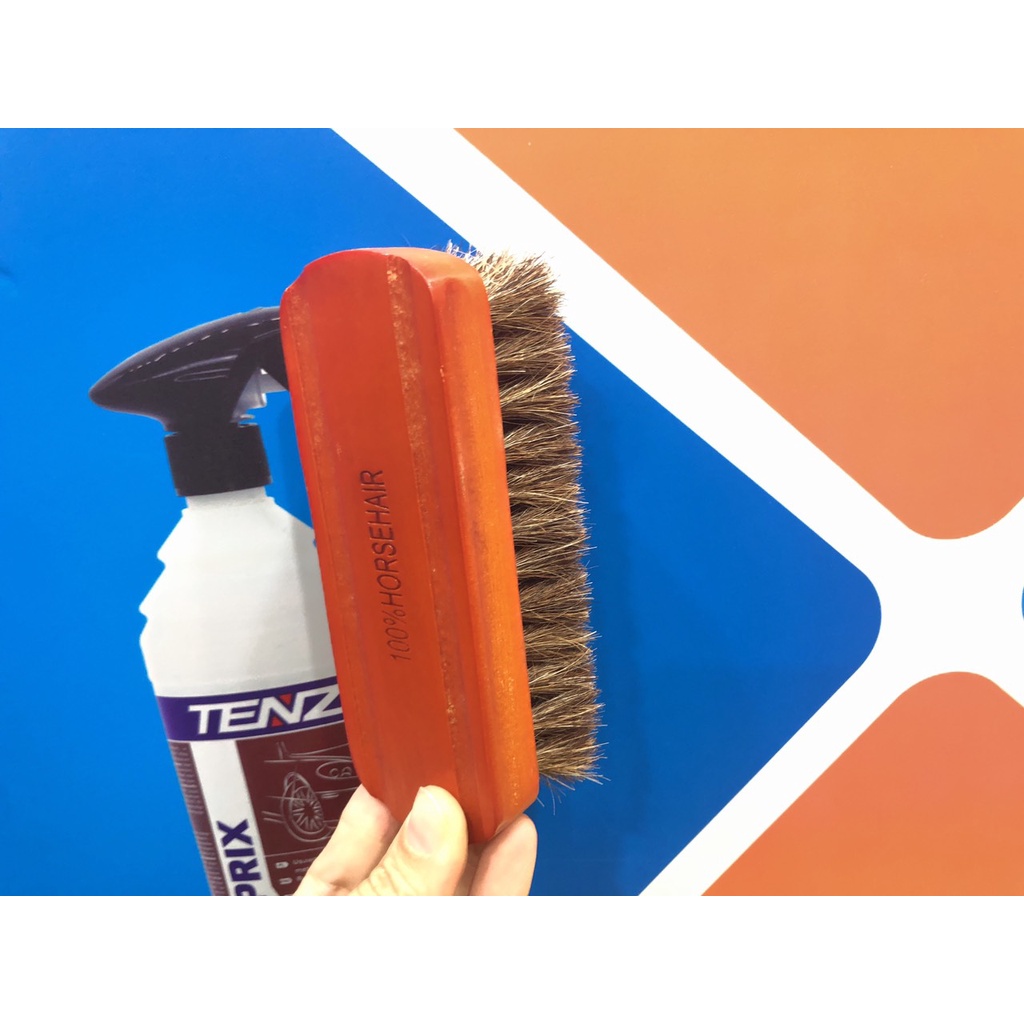 Bàn chải vệ sinh nội thất ô tô lông ngựa tránh trầy xước HORSEHAIR BRUSH - Tahico