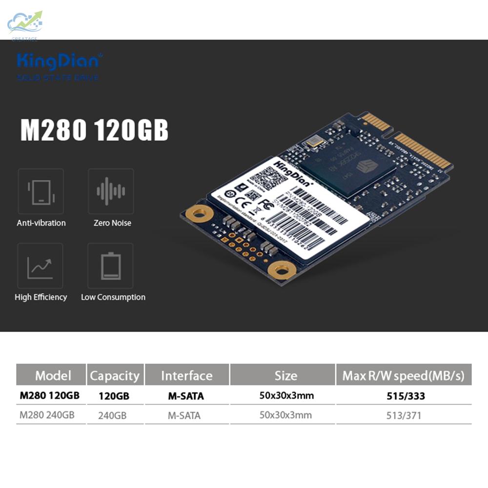 Ổ Cứng Ssd M-Saata M280 120gb Cho Máy Tính | BigBuy360 - bigbuy360.vn