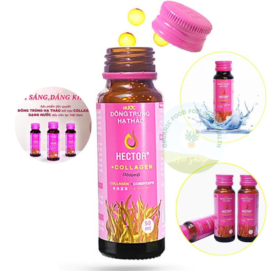 Đông trùng hạ thảo dạng nước kết hợp collagen