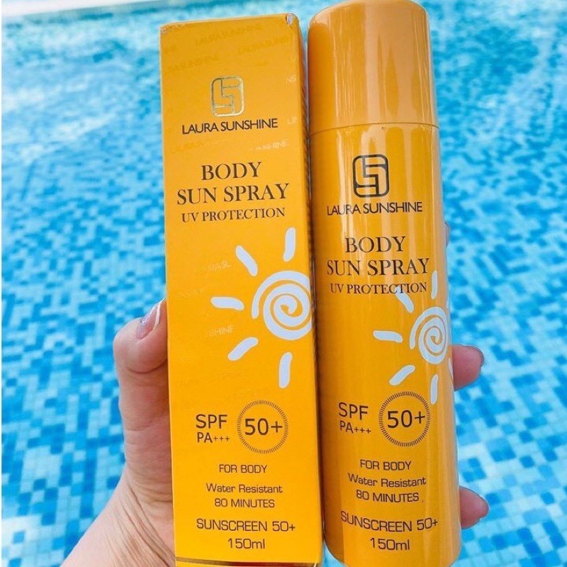 XỊT CHỐNG NẮNG TOÀN THÂN - LAURA SUNSHINE BODY SPF50+