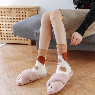 Đôi vớ bông mềm mại hình chân mèo dễ thương cho nữ